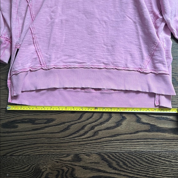 Anthropologie Pilcro Pink Oversized Sweatshirt - Picture 9 of 13